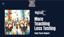 More teaching less testing 